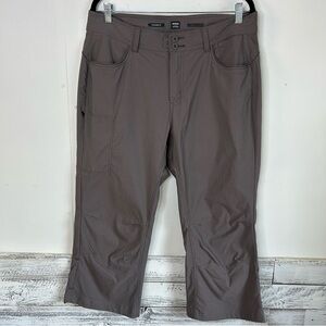 PRANA Adjustable Hiking Activewear Cropped Capri Pant